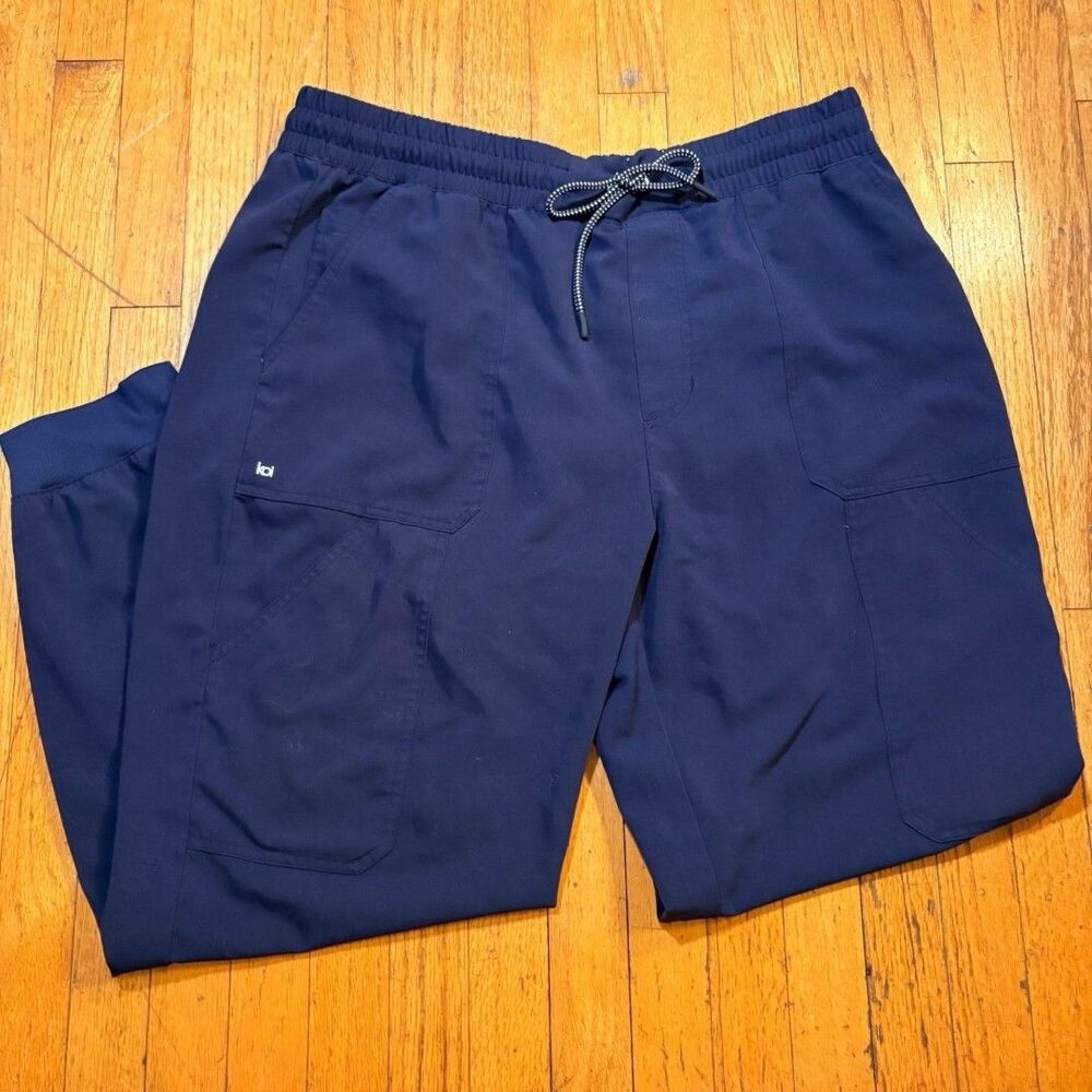 Koi Scrub Pants XL Navy Drawstring Medical Nurse Uniform Bottoms